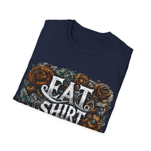 "Eat Shirt & Dye" 2.0 T-Shirt (Unisex) - Printed front & back - Image 125