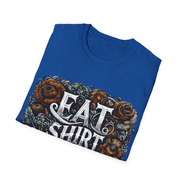 "Eat Shirt & Dye" 2.0 T-Shirt (Unisex) - Printed front & back - Image 113