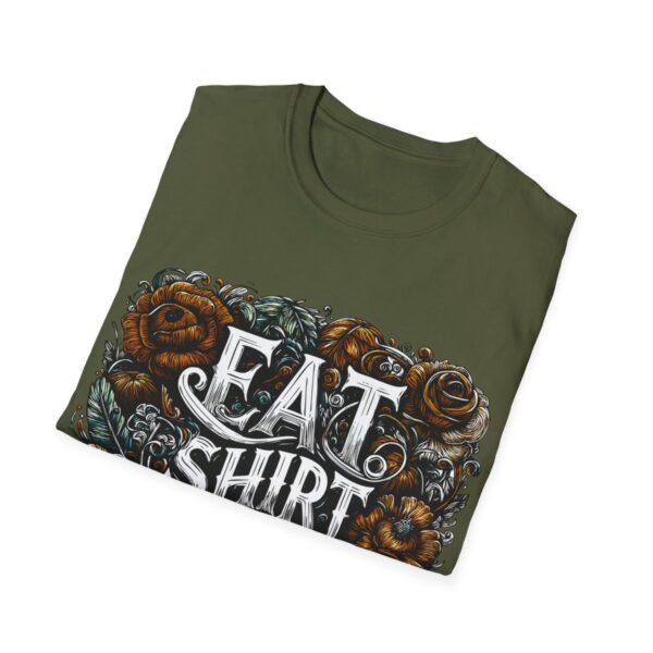 "Eat Shirt & Dye" 2.0 T-Shirt (Unisex) - Printed front & back - Image 65